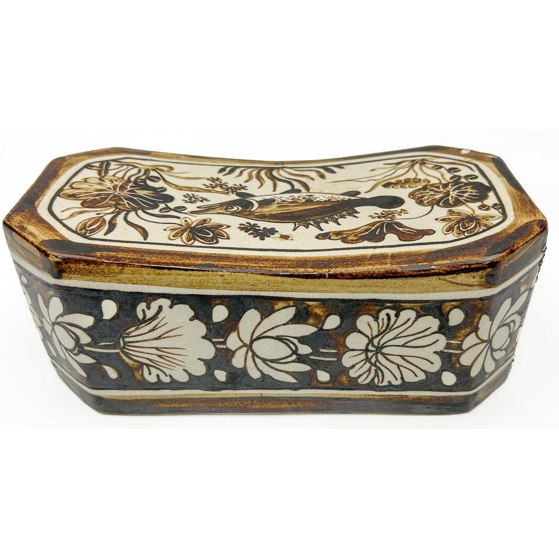 Chinese Cizhou Porcelain Pillow Headrest (1 of 5)