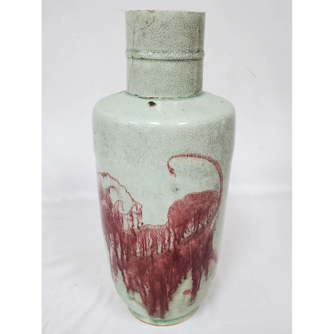 Chinese Antique Large Ceramic Vase (1 of 4)