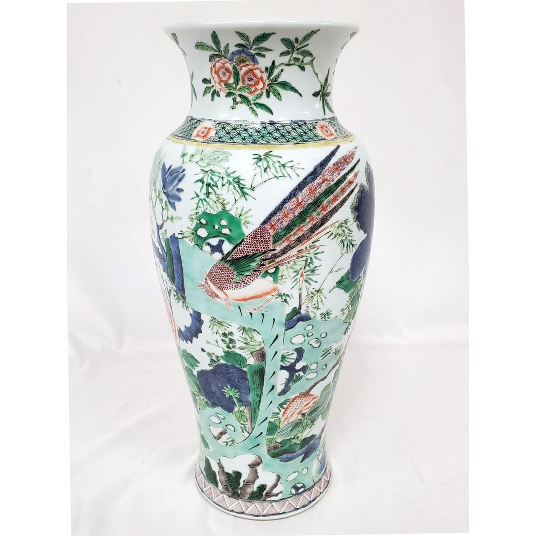Chinese Antique19th C. Large Signed Porcelain Vase (1 of 6)