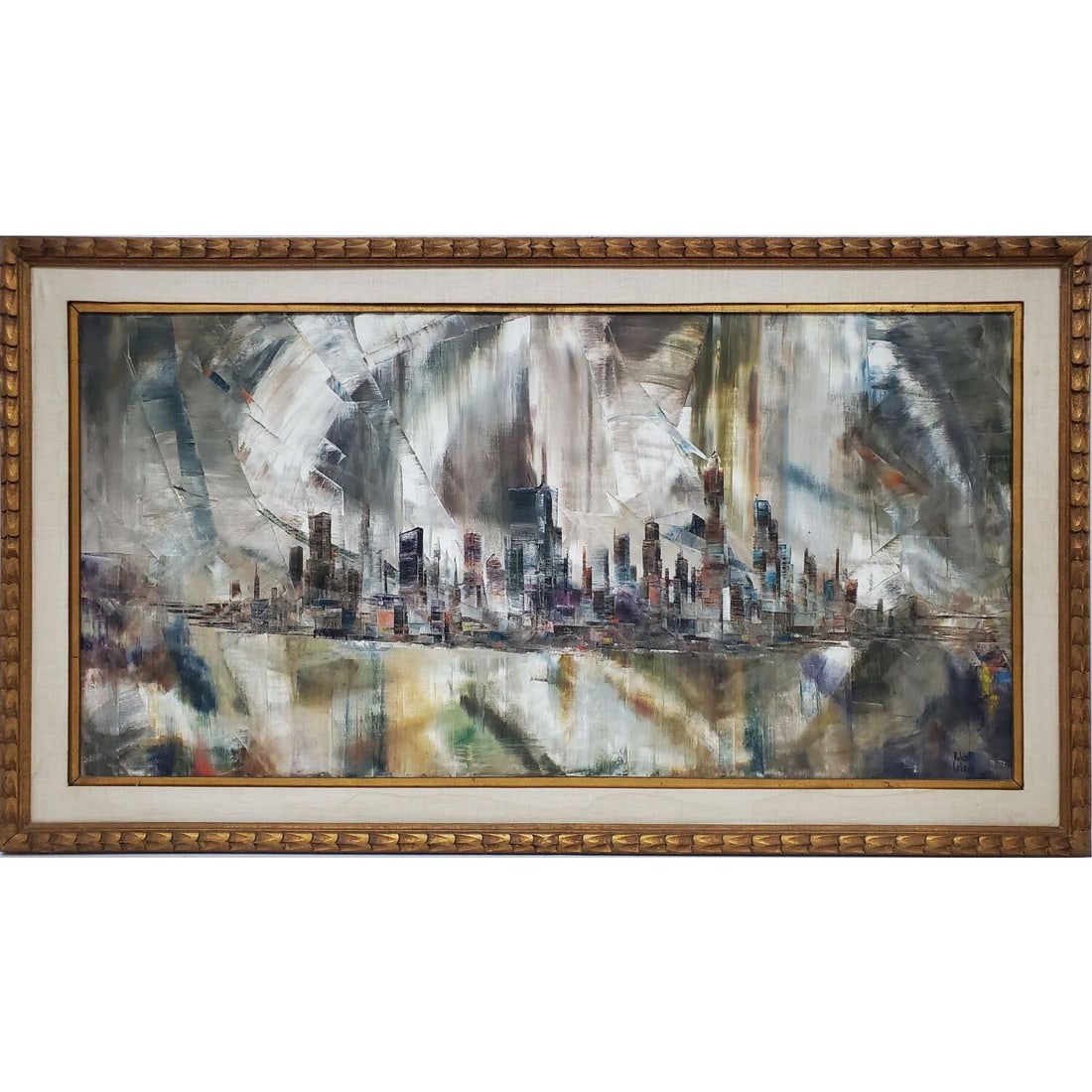 Robert Lebron (American, 1928 - 2013) Oil Painting (1 of 4)