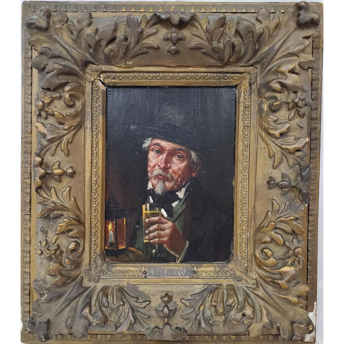 Lajos Kolosvary (Budapest, 1871 - 1937) Painting (1 of 4)