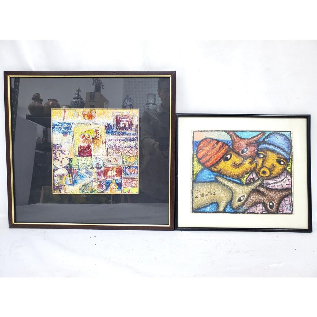 Zachariah Mbutha (b.1949) Pastel on Paper (1 of 4)