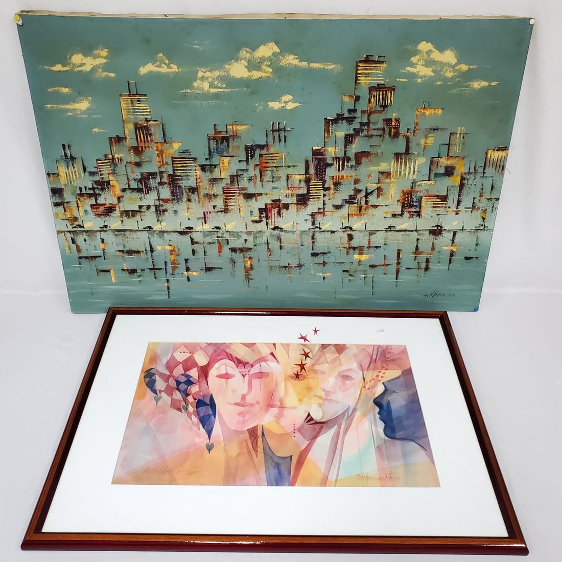 Leo Villafana, Puerto Rican (1927-1991) Painting (1 of 5)