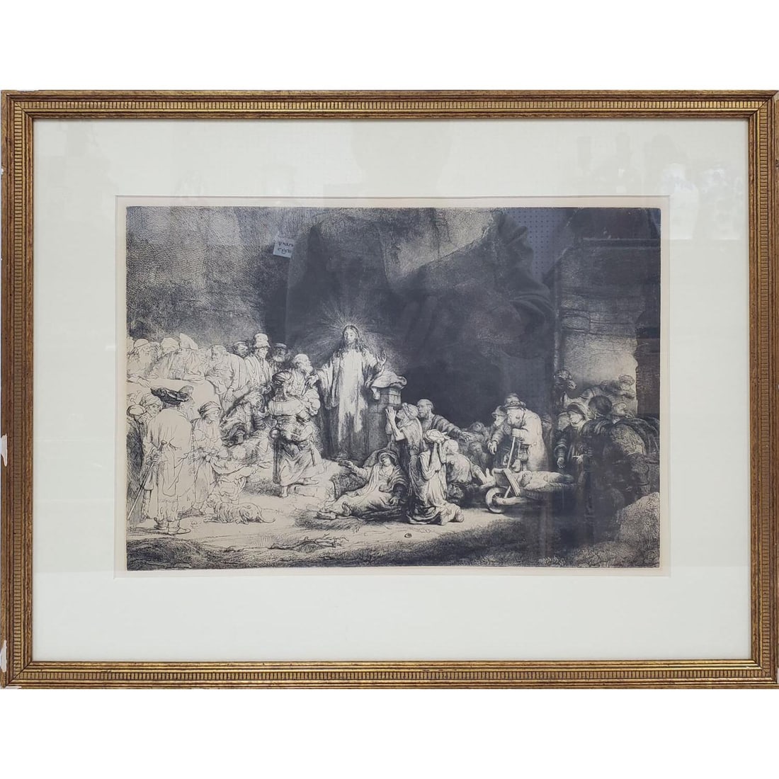 Antique Etching After Rembrandt (1 of 2)