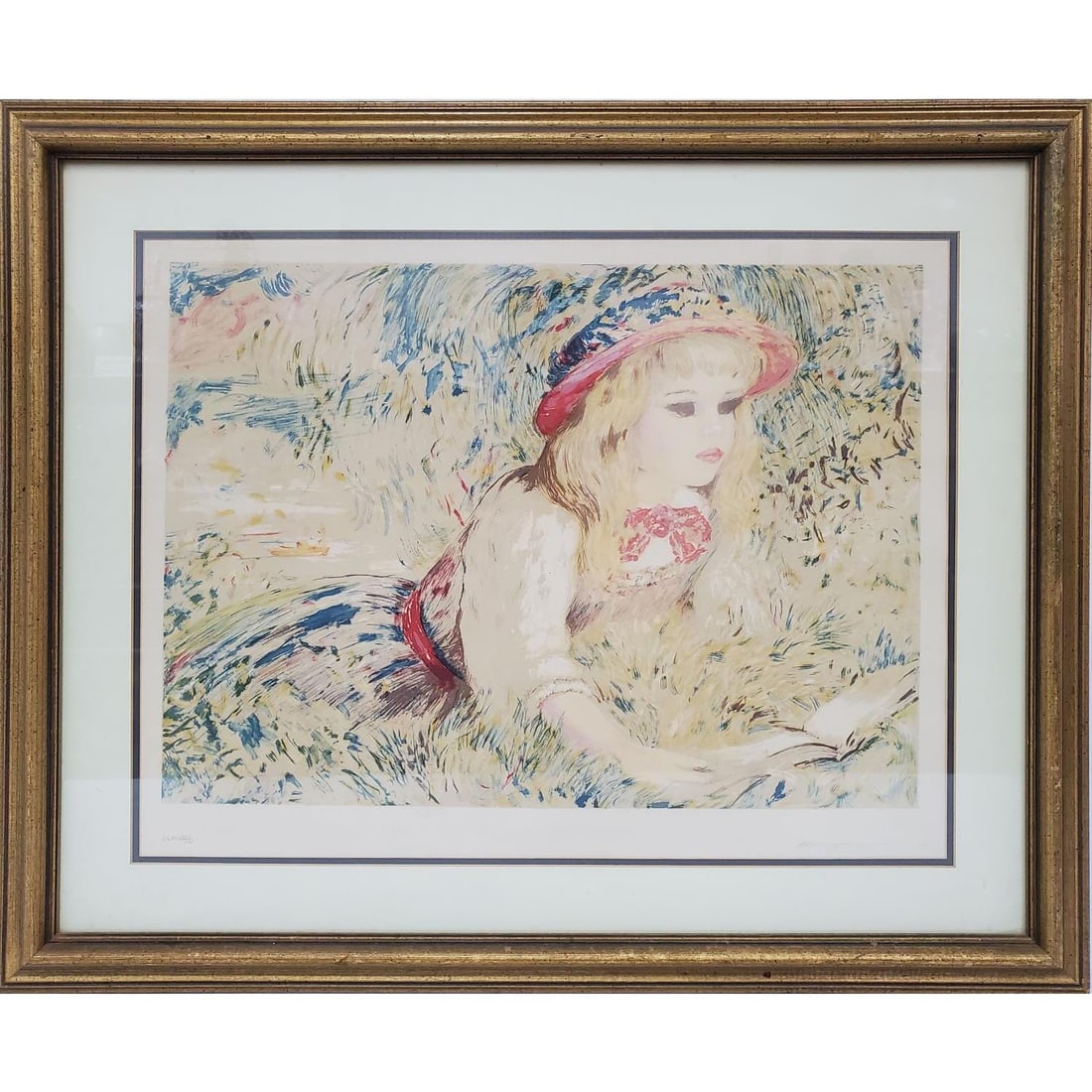 Large Lithograph After Renoir (1 of 6)