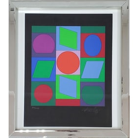 Victor Vasarely, Hungarian-French (1906-1997)