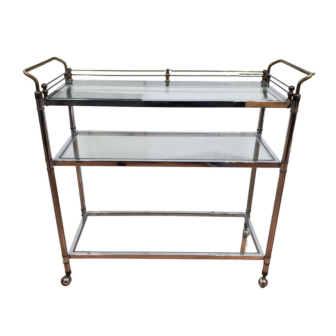 Vintage MCM 3-Tier Dessert Cart (1 of 4)
