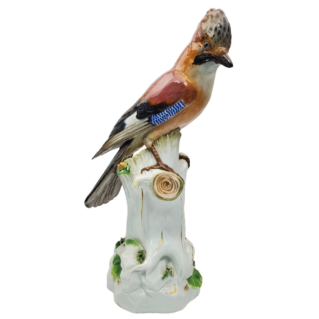 Antique Meissen Porcelain Eurasian Jay by Ringler (1 of 6)
