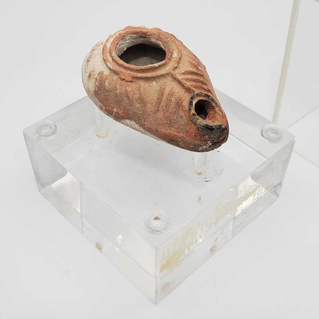 Ancient Byzantine Terracotta Oil Lamp (1 of 3)