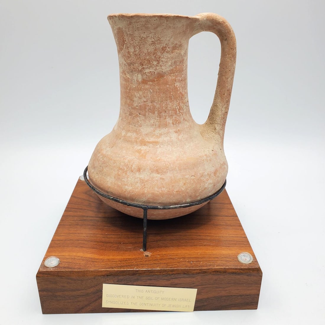 Probably Antique Pottery Jug From The Iron Age (1 of 5)