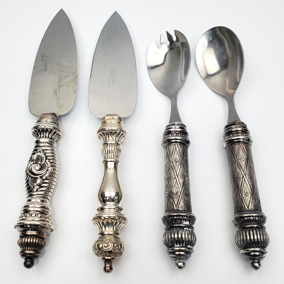 4 Sterling Silver Handled Large Serving Utensils (1 of 5)