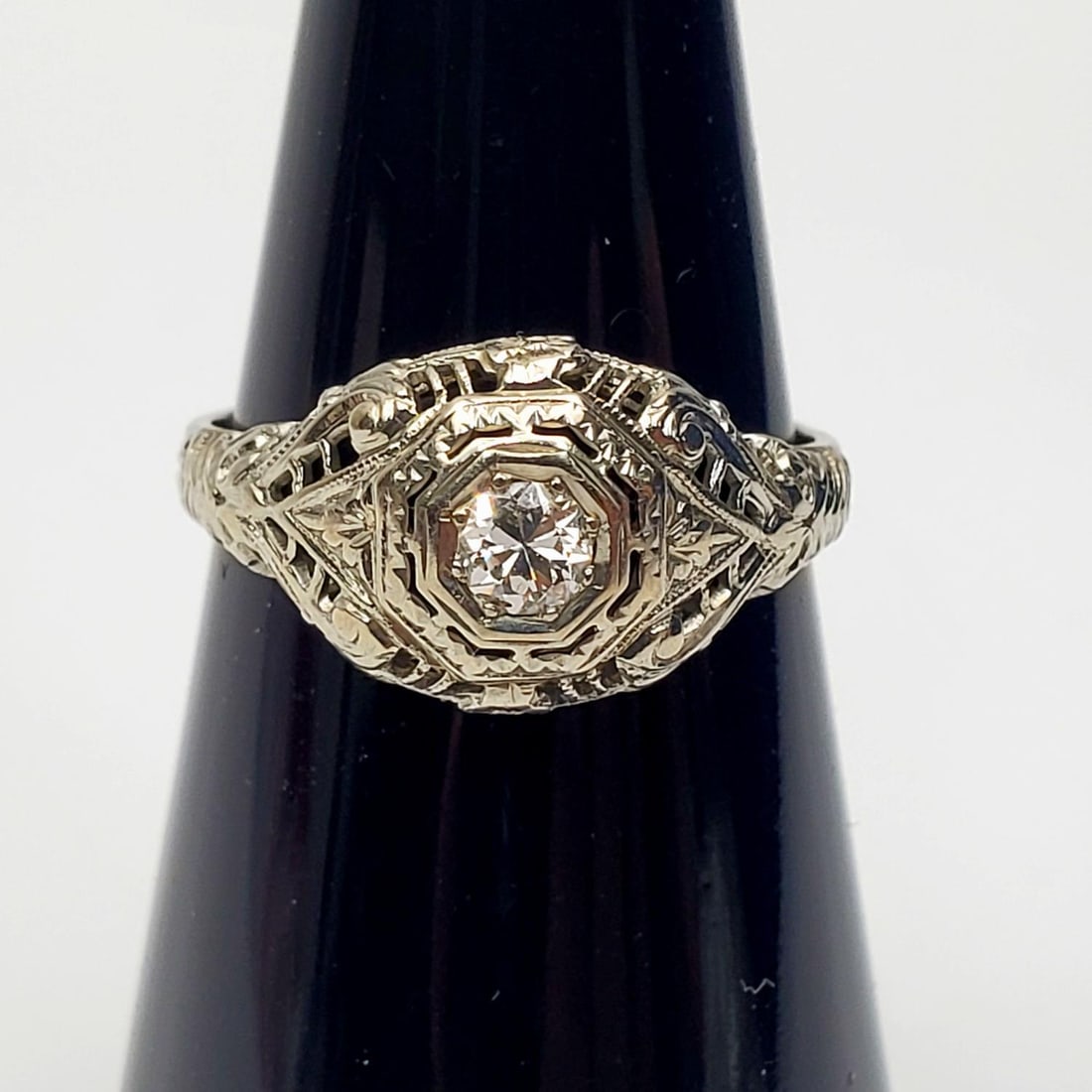 Platinum & Diamond Ring (1 of 3)