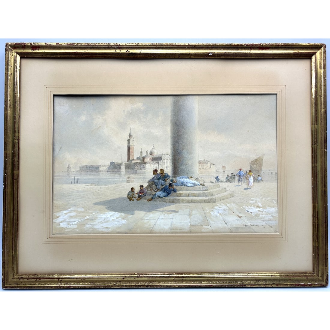 Robert Dudley, British (19th C.) Painting (1 of 5)