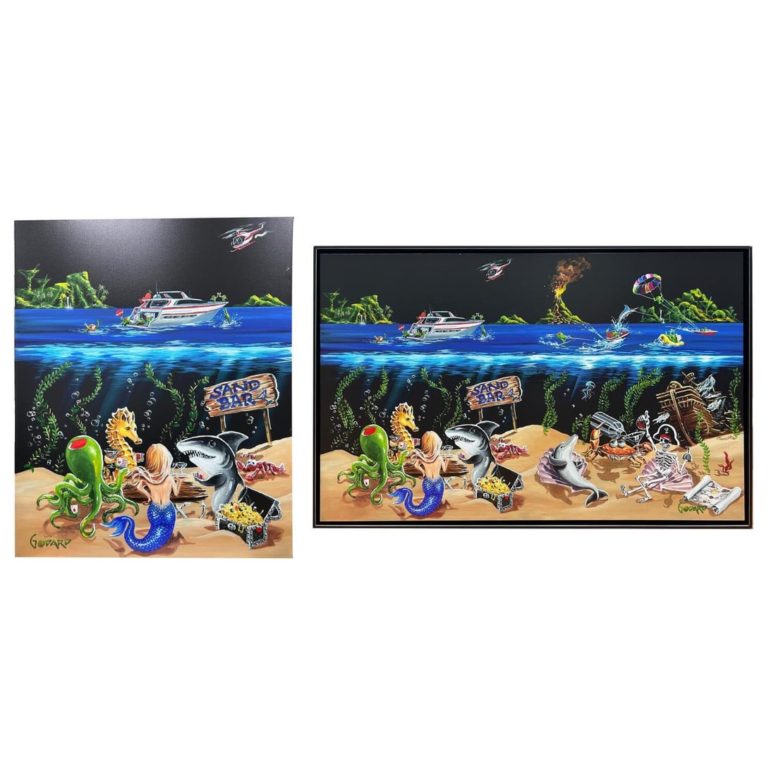 Michael Godard, American(b. 1958) 2 Giclee Prints (1 of 5)