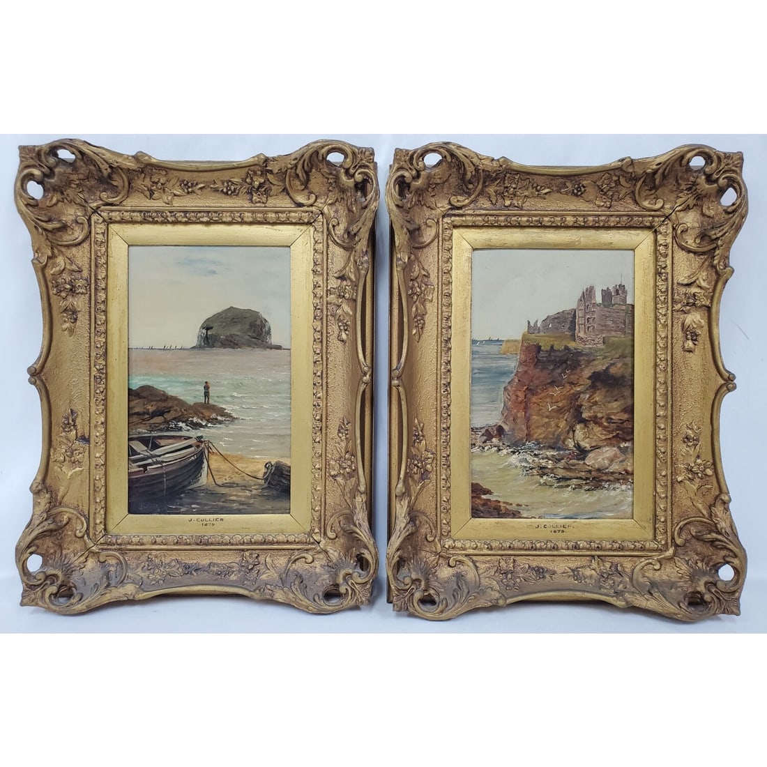 J Collier, English (1850-1934) Lot of 2 Paintings (1 of 5)