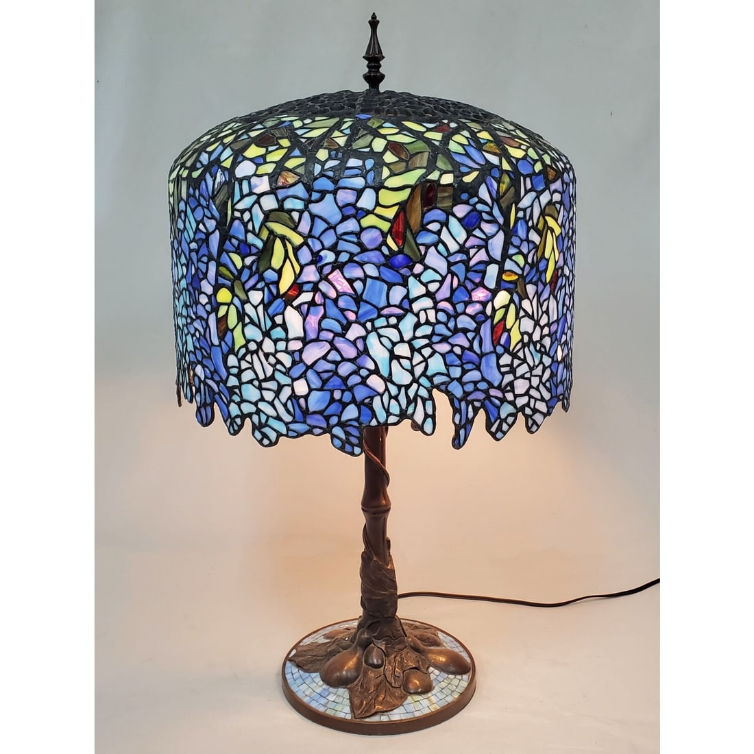 Vintage Tiffany Style Lamp (1 of 6)
