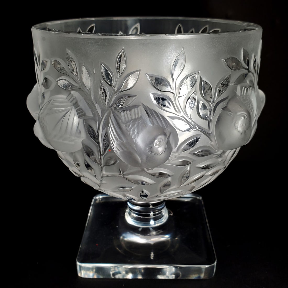 Vintage Lalique "Elizabeth" Vase (1 of 4)