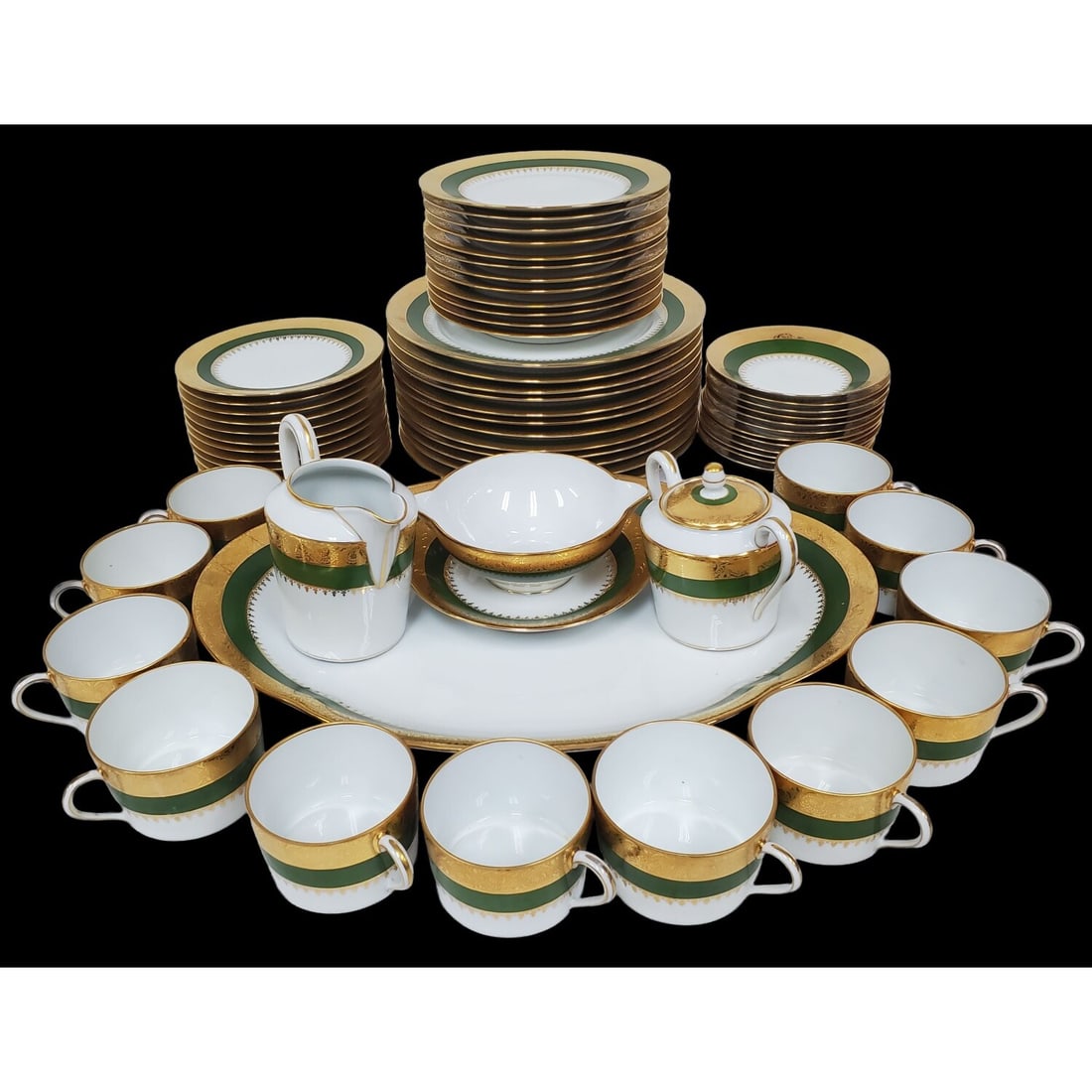 64pc Vintage Limoges France Haviland Porcelain Set (1 of 8)