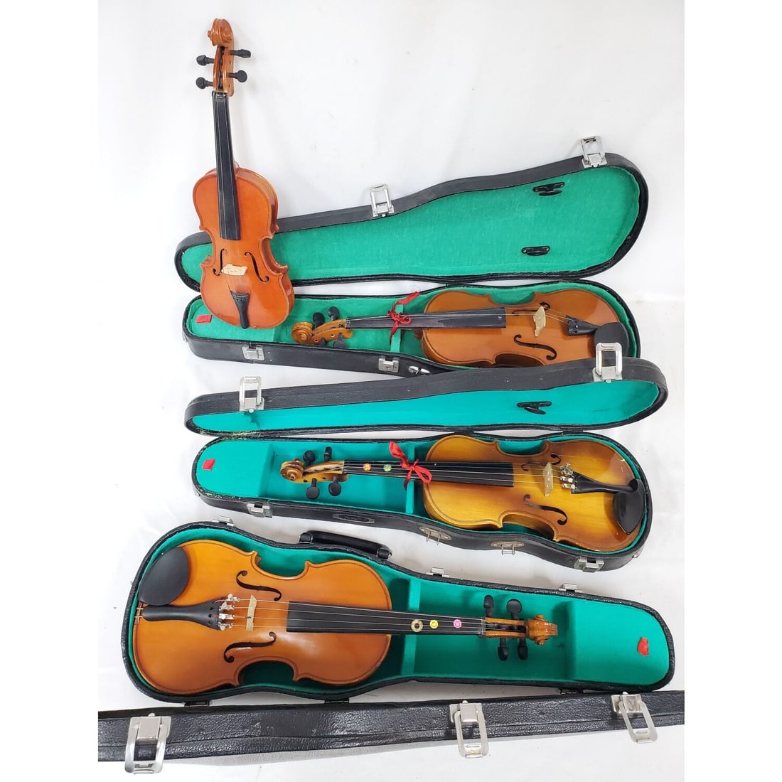 Lot of 4 Violins in Various Sizes (1 of 5)