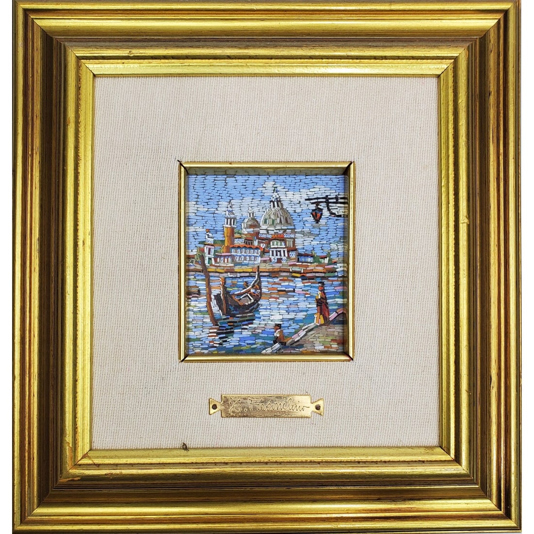 Telesforo Franchino, Italian (1892-1964) Micro Mosaic (1 of 4)