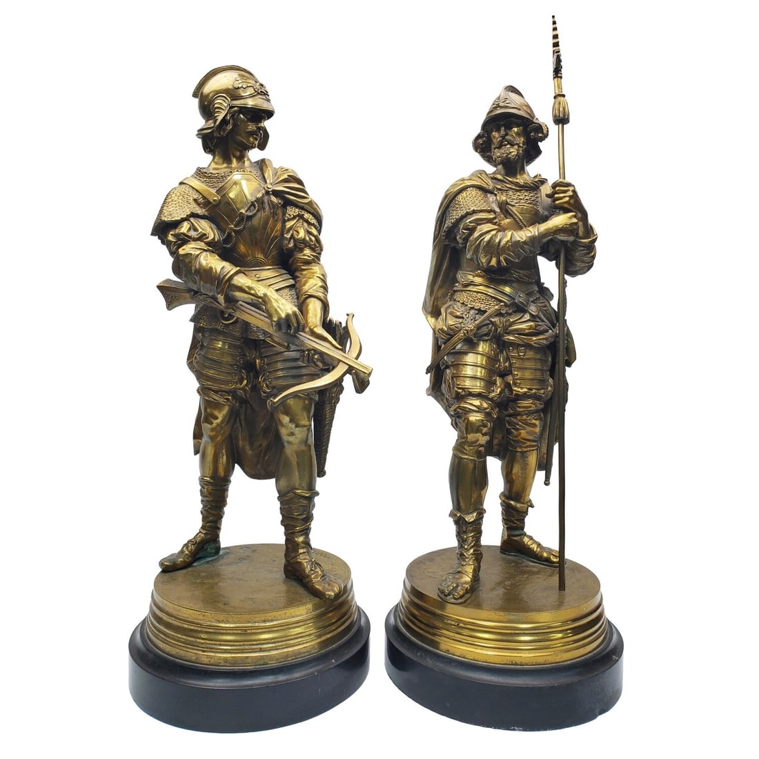 Louis-Marie Moris, French (1818-1883) 2 Bronzes (1 of 8)