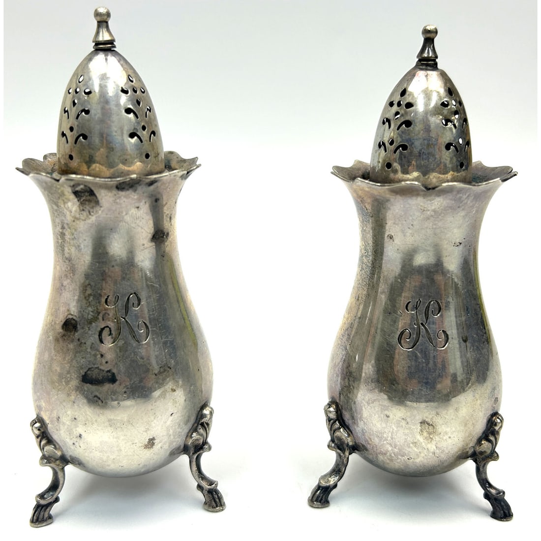 Wallace Sterling Silver Salt & Pepper Shakes (1 of 3)