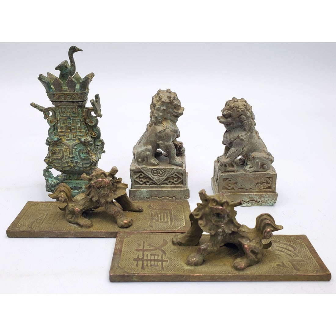 Lot of 5 Chinese Small Figures (1 of 5)