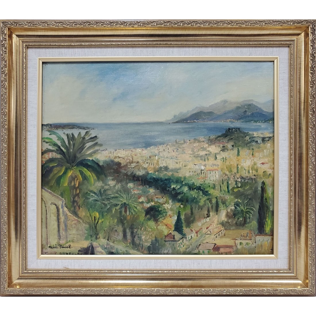 Rene Nicol, French (Early 20th C.) Oil Painting (1 of 6)
