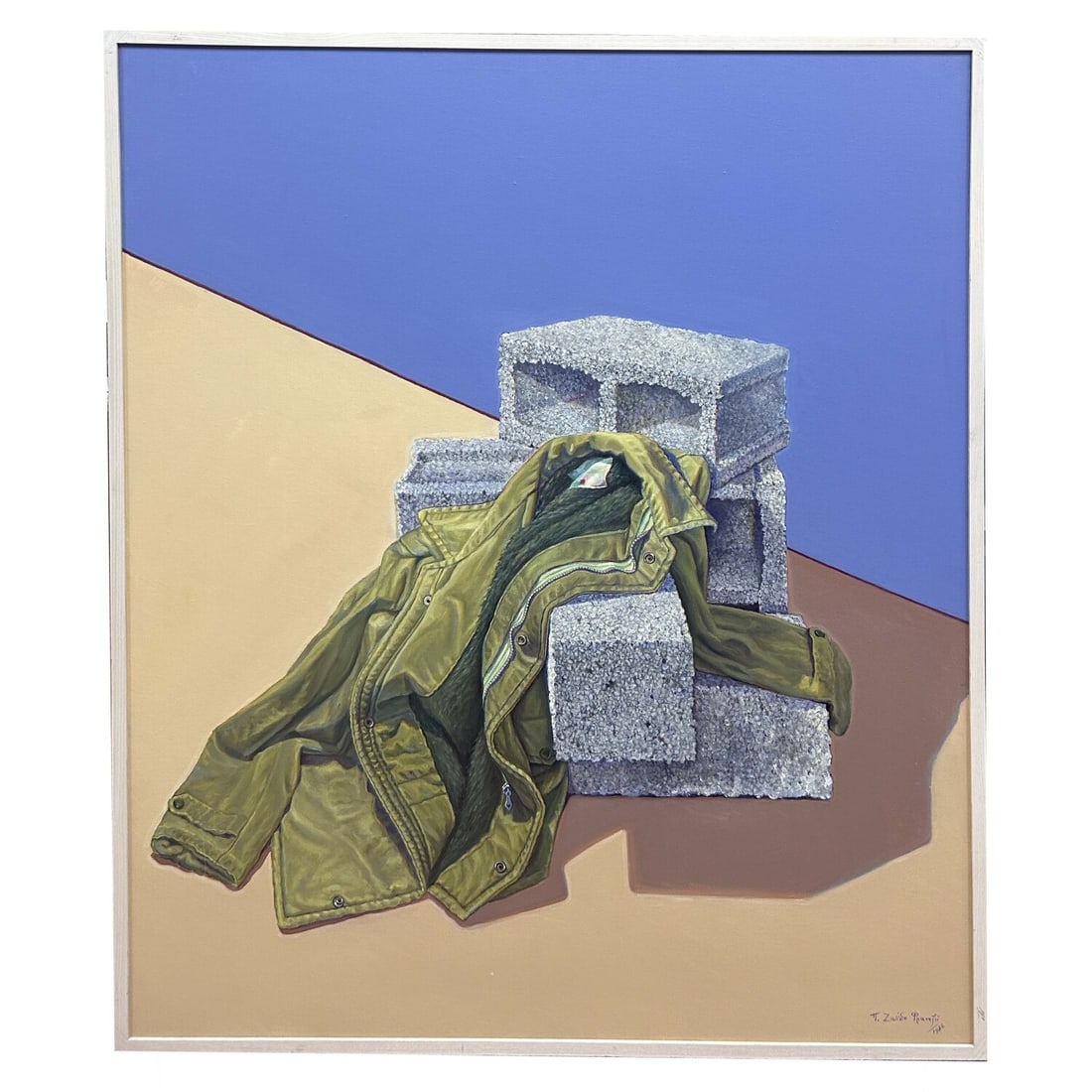 P. Zoidi Frantzi, Greek (Late 20th C.) Painting (1 of 6)