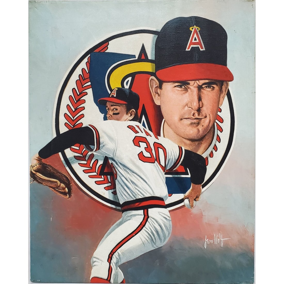 Leon Wolf, American (20th C.) Painting (1 of 3)
