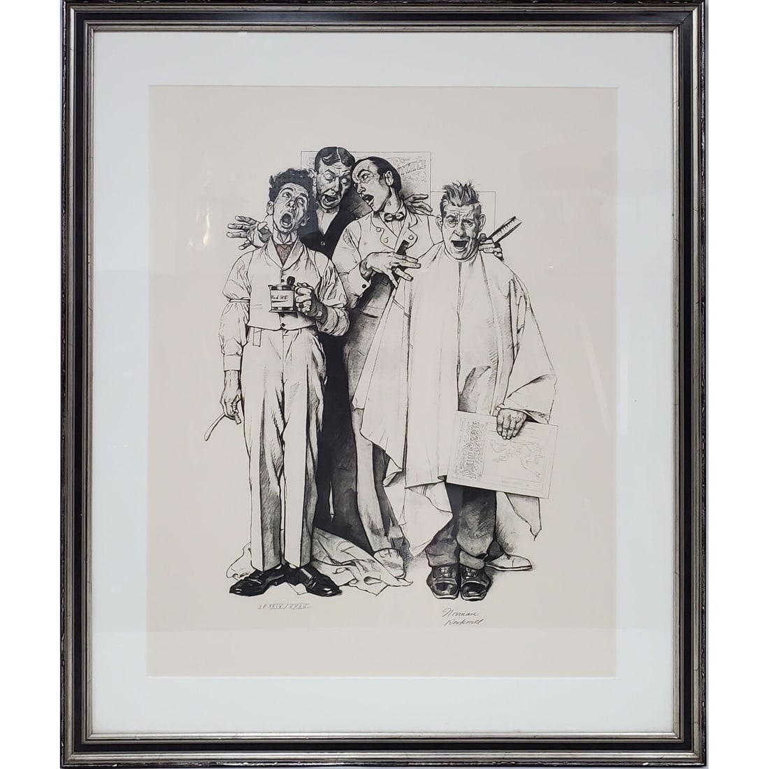 Norman Rockwell, American (1894-1978) Lithograph (1 of 3)
