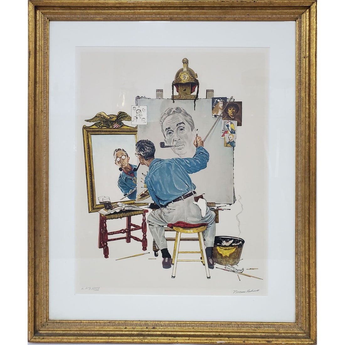 Norman Rockwell, American (1894-1978) Lithograph (1 of 4)