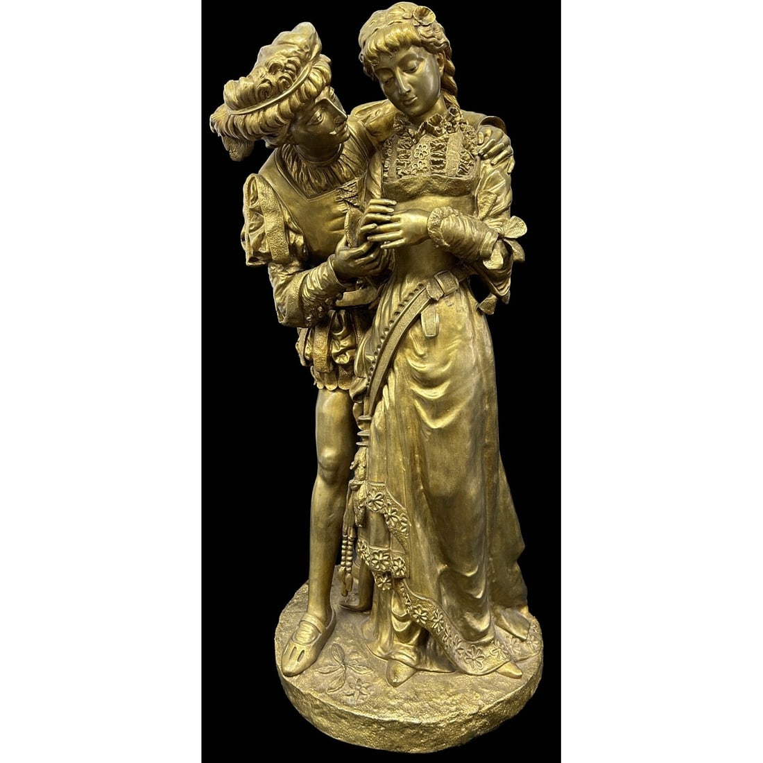 P Berthin, French (19th C.) Monumental Gilt Bronze (1 of 9)