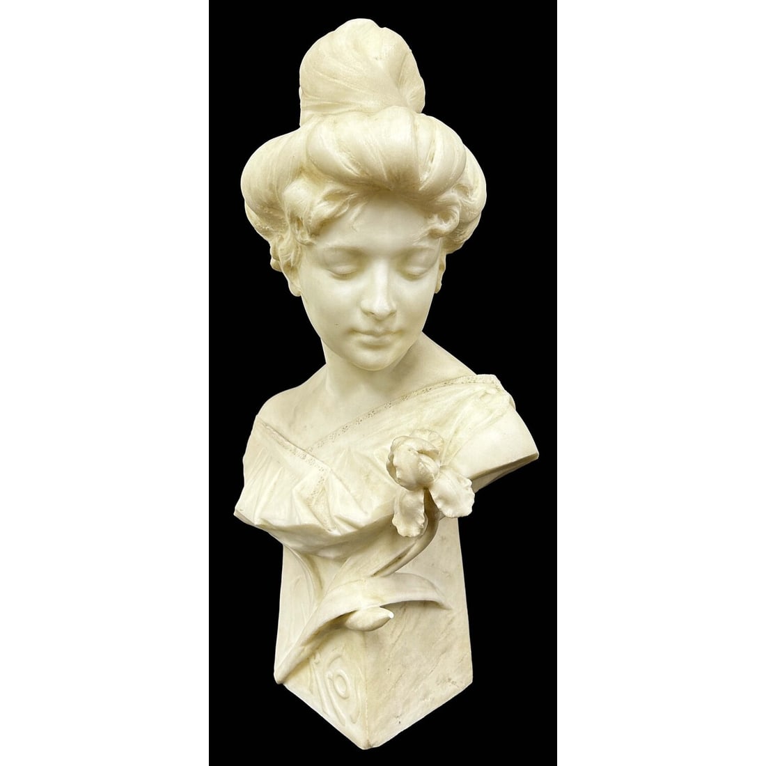 Enrico Brunelleschi, Italian (19thC.) Marble Bust (1 of 8)