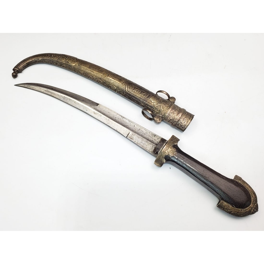 Antique Moroccan Signed Koummya Dagger (1 of 9)