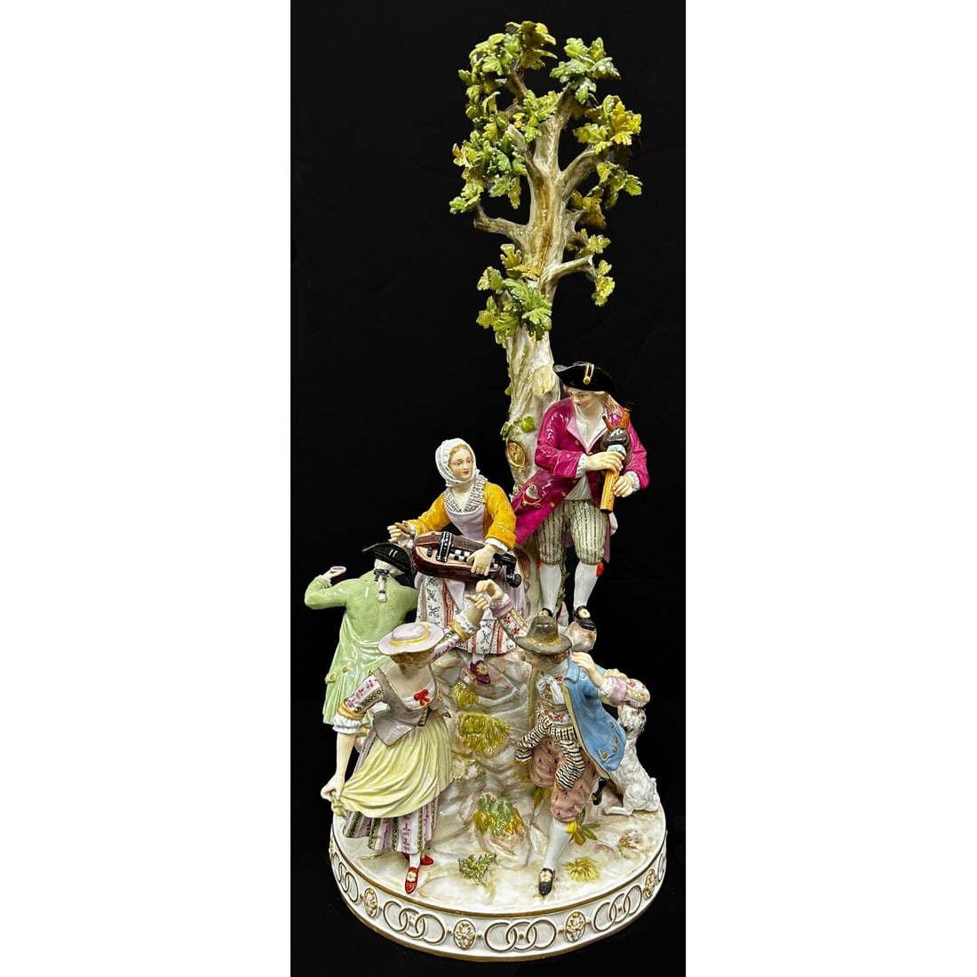 Antique Meissen Large 19th C. Porcelain Group (1 of 9)