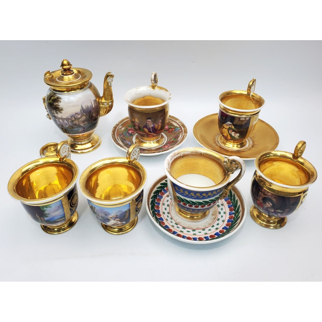 Antique 18th Century Russian or French Porcelain (1 of 6)
