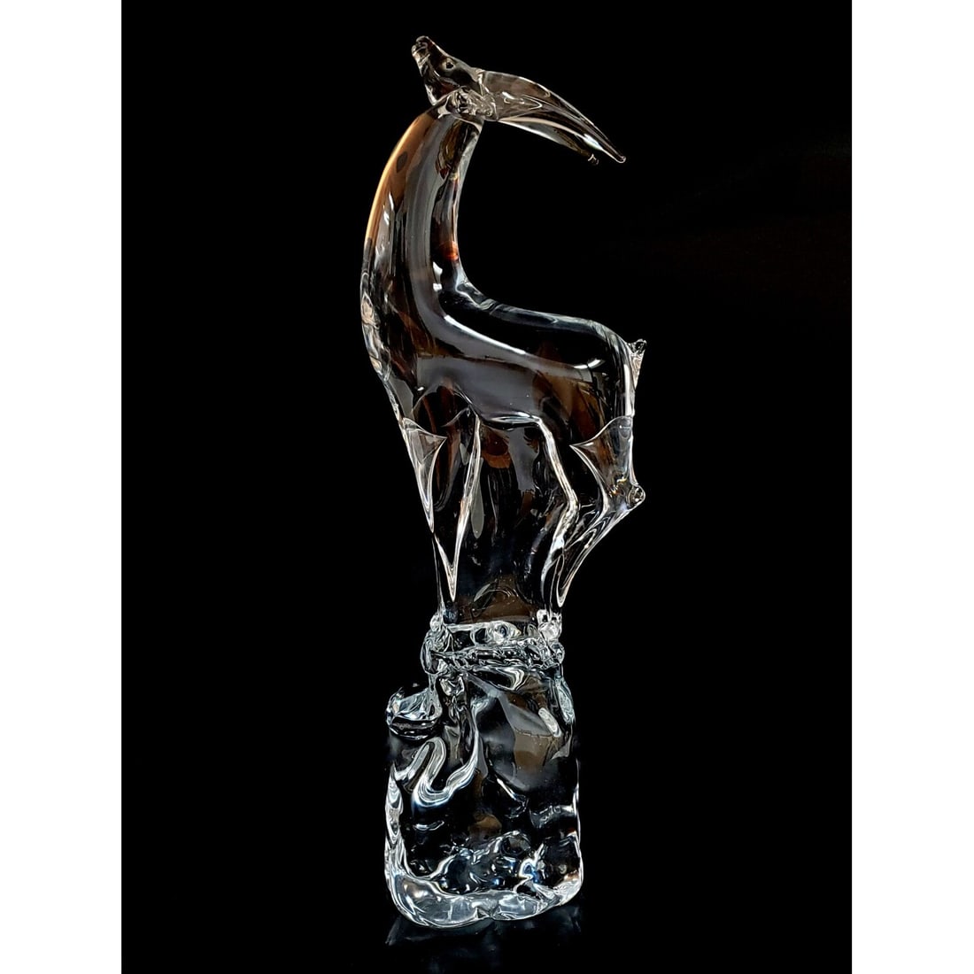 Livio Seguso, Italian (b.1930) Murano Glass Figure (1 of 6)