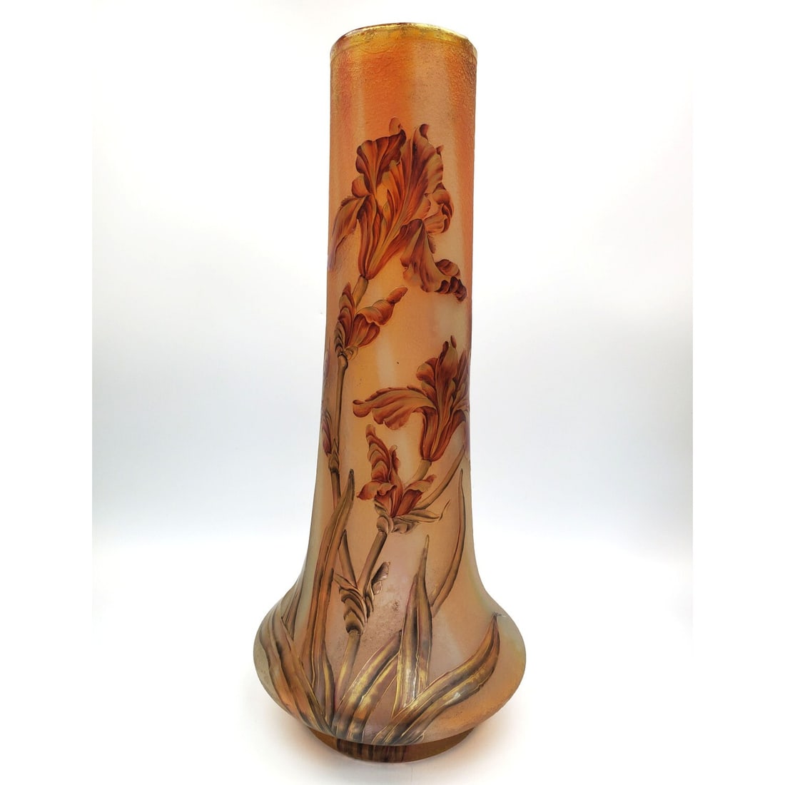 Daum Nancy Early French Cameo Glass Vase (1 of 7)