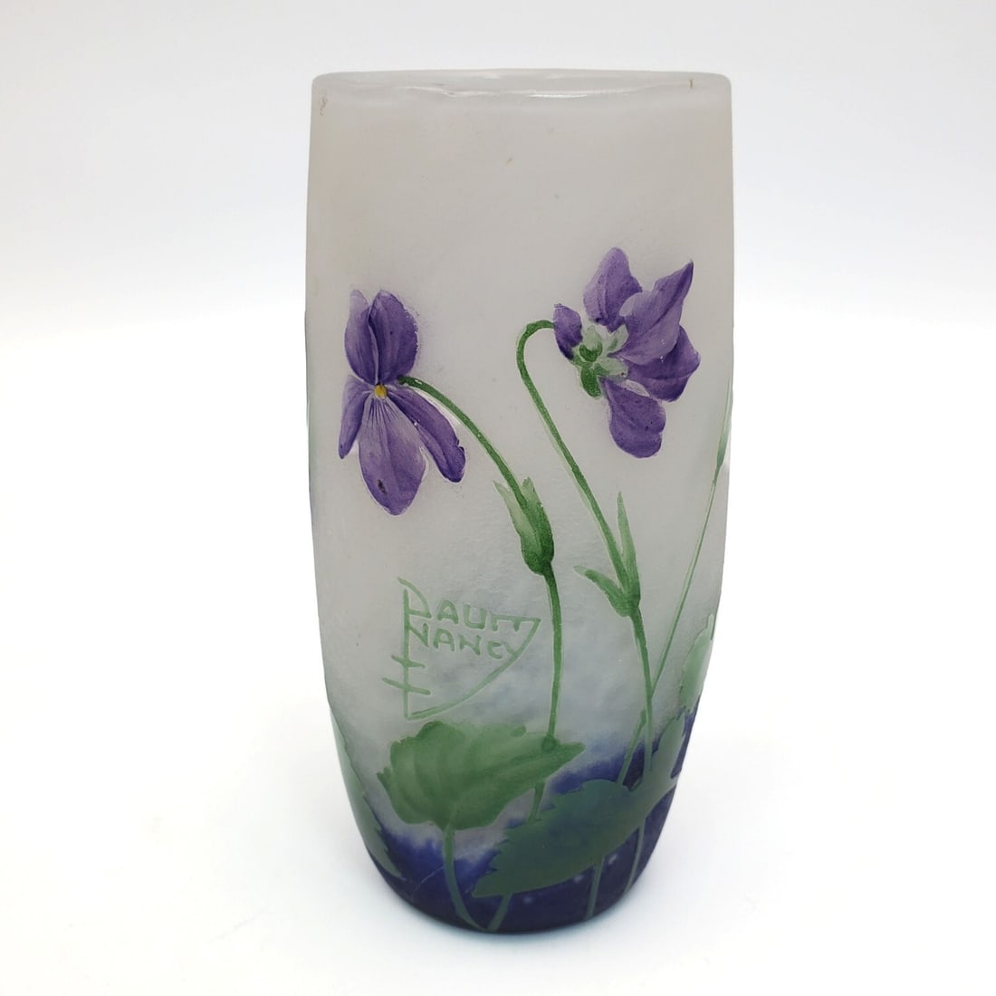 Daum Nancy French Art Nouveau Cameo Glass Vase (1 of 4)