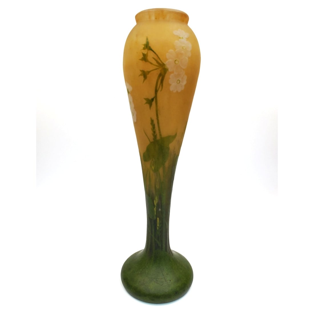Daum Nancy French Art Nouveau Cameo Glass Vase (1 of 7)