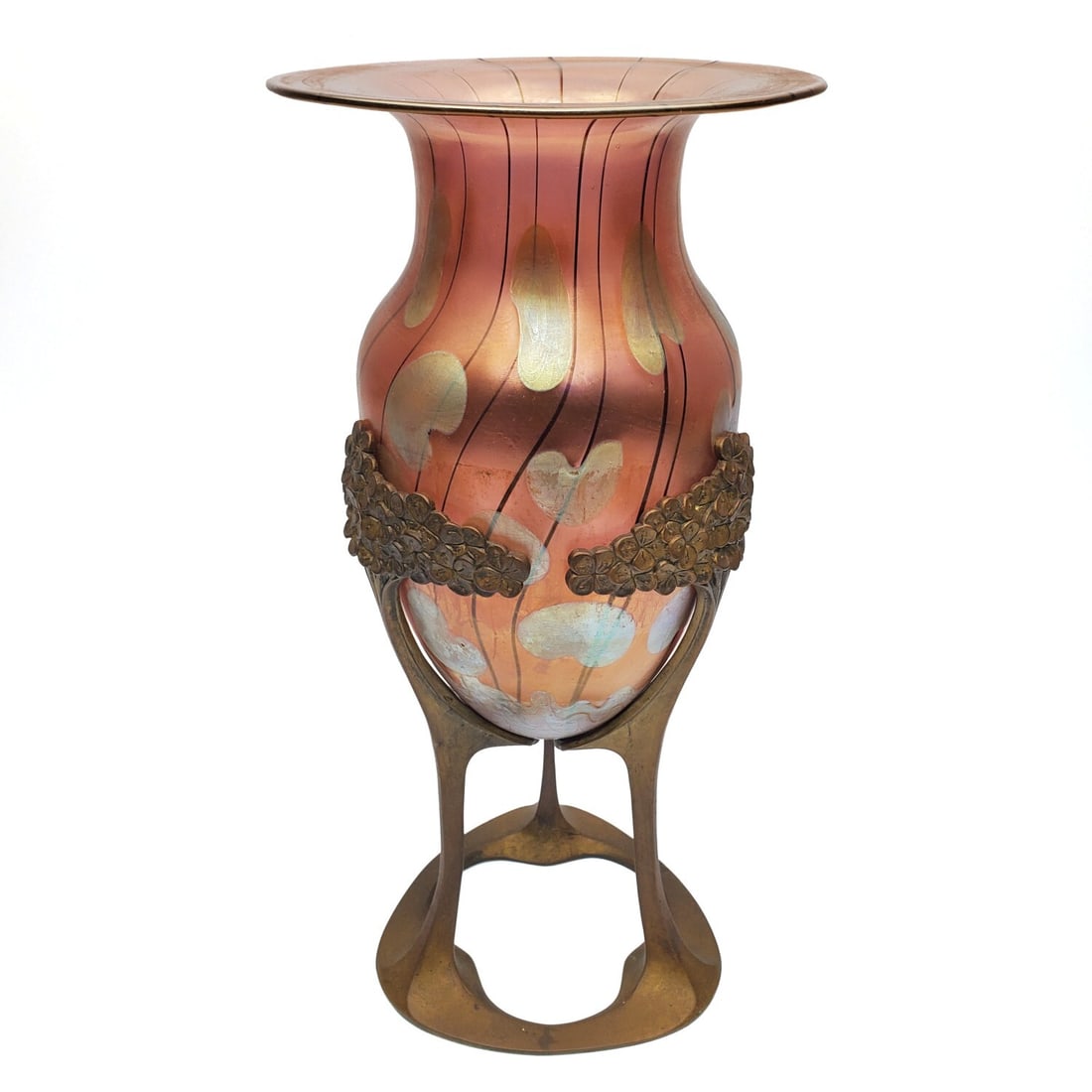 Exceptional Loetz Austria Art Nouveau Glass Vase (1 of 7)