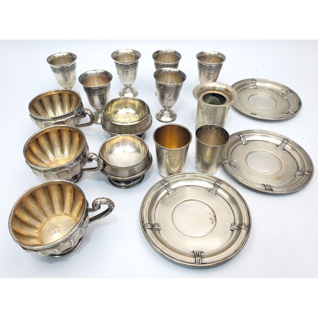 Large Group Lot of Russian & Continental Silver (1 of 4)