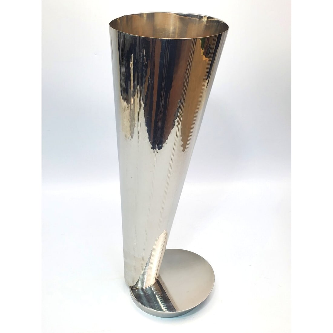 Zanetto Studios Stainless Steel Post Modern Vase (1 of 4)