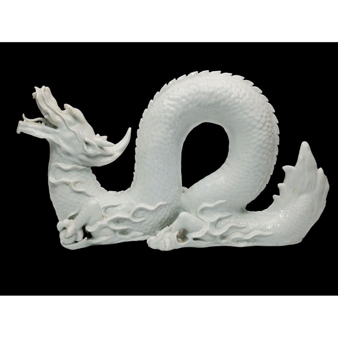 Antique Signed Japanese Porcelain Dragon (1 of 4)