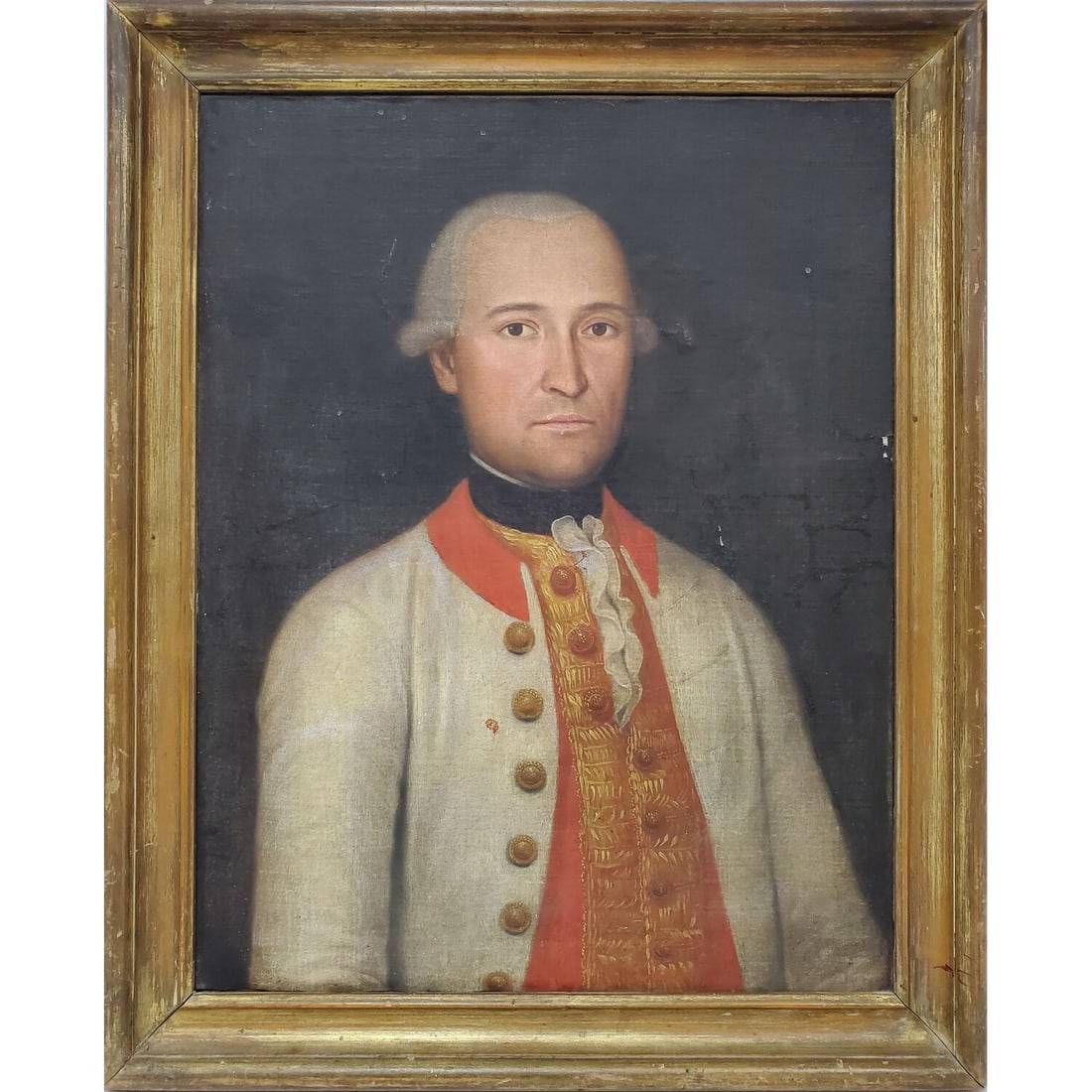 Antique Mid 19th C. Continental Oil Painting (1 of 4)