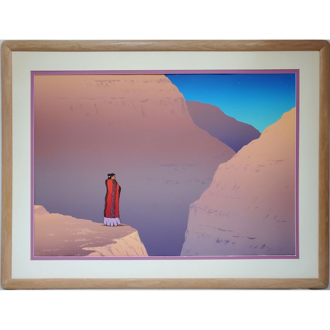 R C Gorman, Native American (1932-2005) Lithograph (1 of 4)