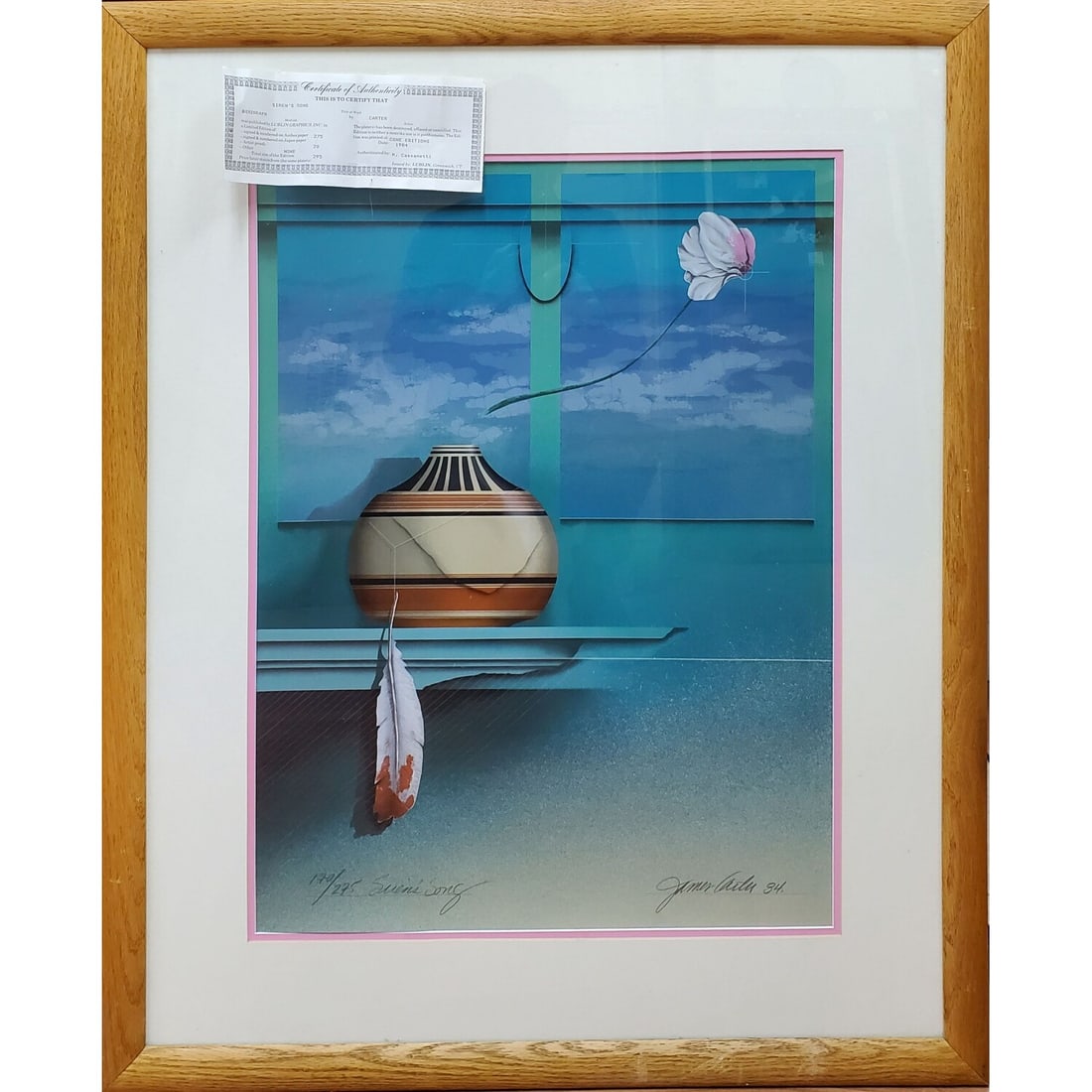 James Carter, American (b.1948) Lithograph (1 of 5)