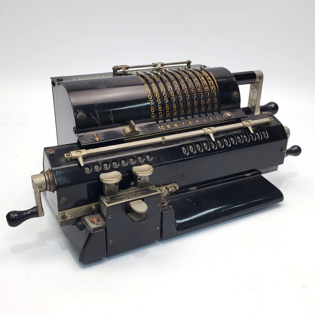 Antique Original Odhner Number 7 Arithometer (1 of 7)