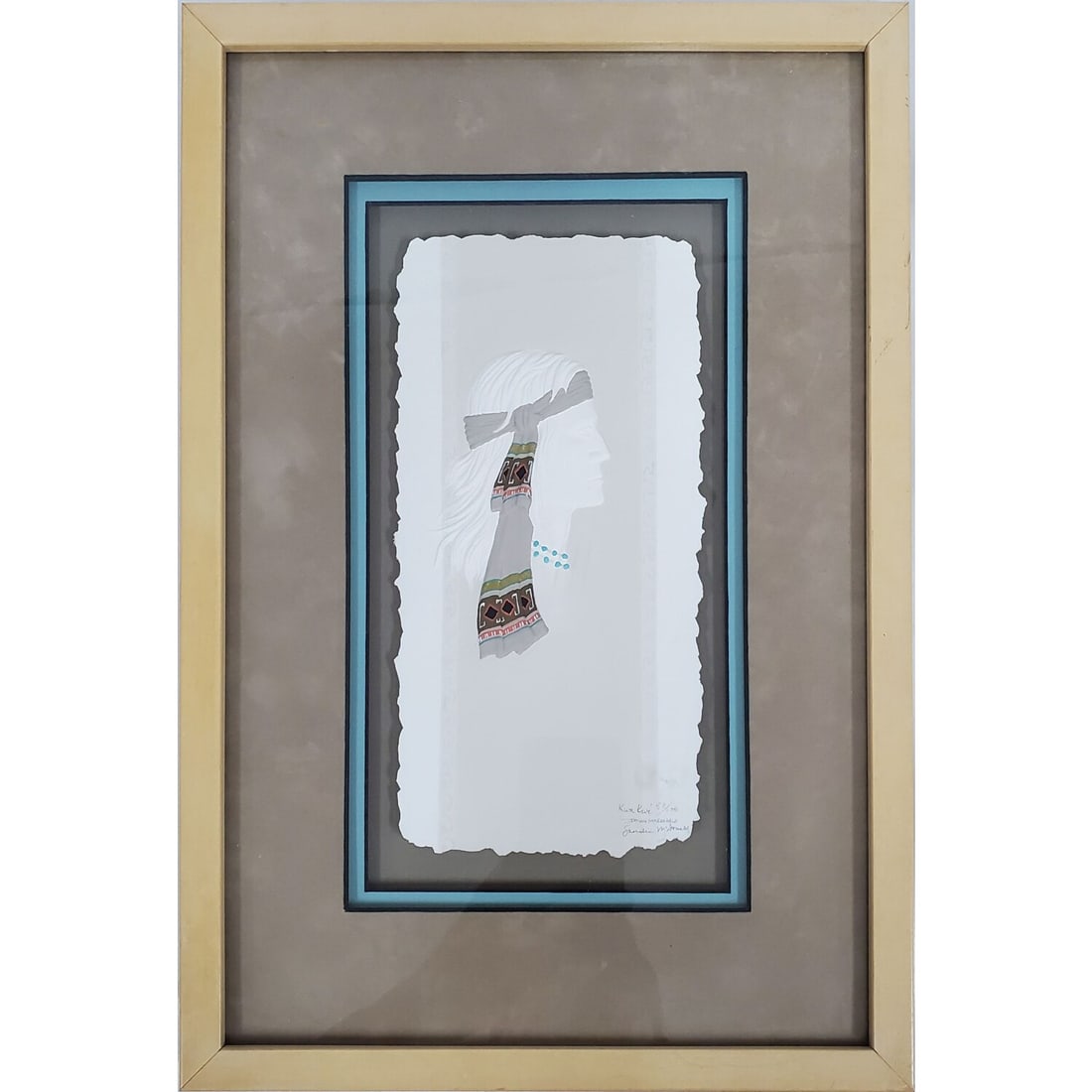 Limited Edition Kwa Kwi Cast Paper Sculpture: Signed Limited Edition Kwa kwi Cast Paper Sculpture by Sandra & Doug Mcdonald. Numbered 53/100. Comes w/ Certificate. In Original Frame Under Glass. Has Not Been Examined Out of Frame. Condition: